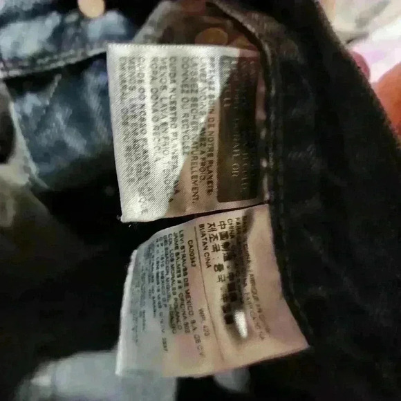 Levi's Denim skirt size 24 blue - Picture 4 of 4